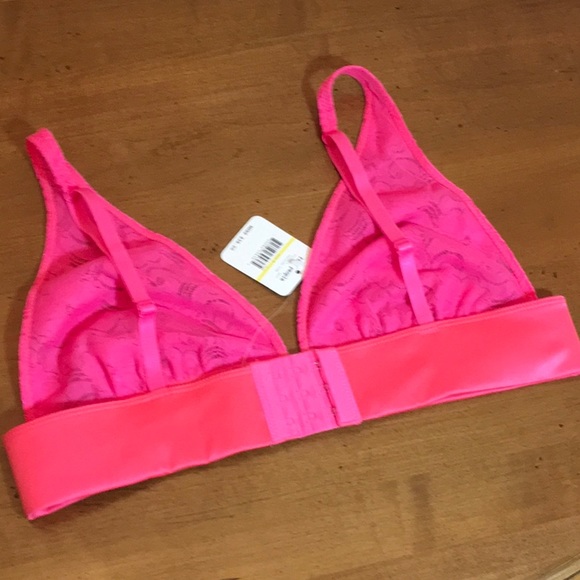 NWT FREE PEOPLE V-WIRE BRA 1 Med left - Picture 7 of 8
